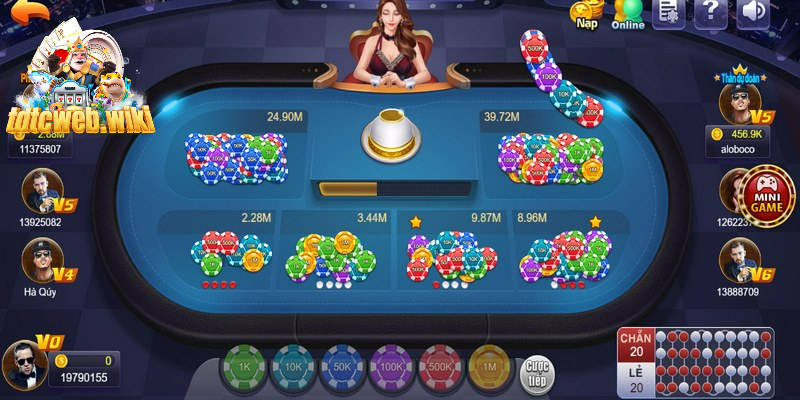 Game xóc đĩa TDTC là một phiên bản hiện đại hóa của trò chơi dân gian Xóc Đĩa