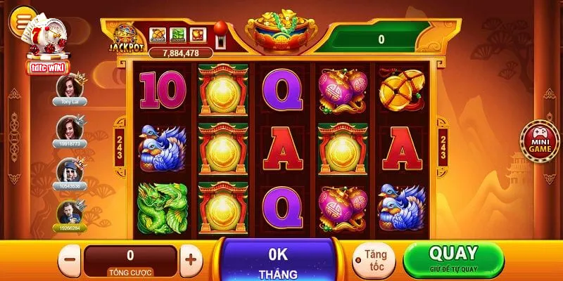 4 bước đặt cược game slot jackpot tại tdtc