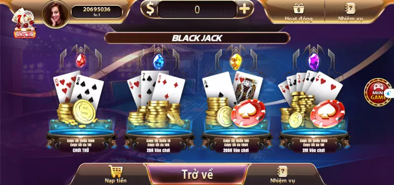 Casino trực tuyến tdtc có rất nhiều phòng chơi đa dạng mức cược