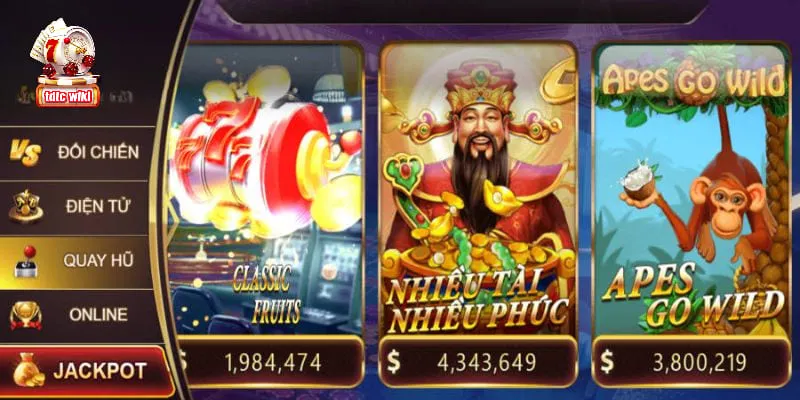 Luật chơi đầy đủ của slot jackpot tại tdtc