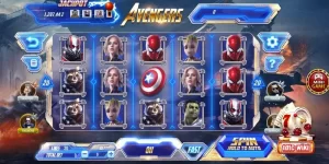 Giao diện game avengers cực bắt mắt